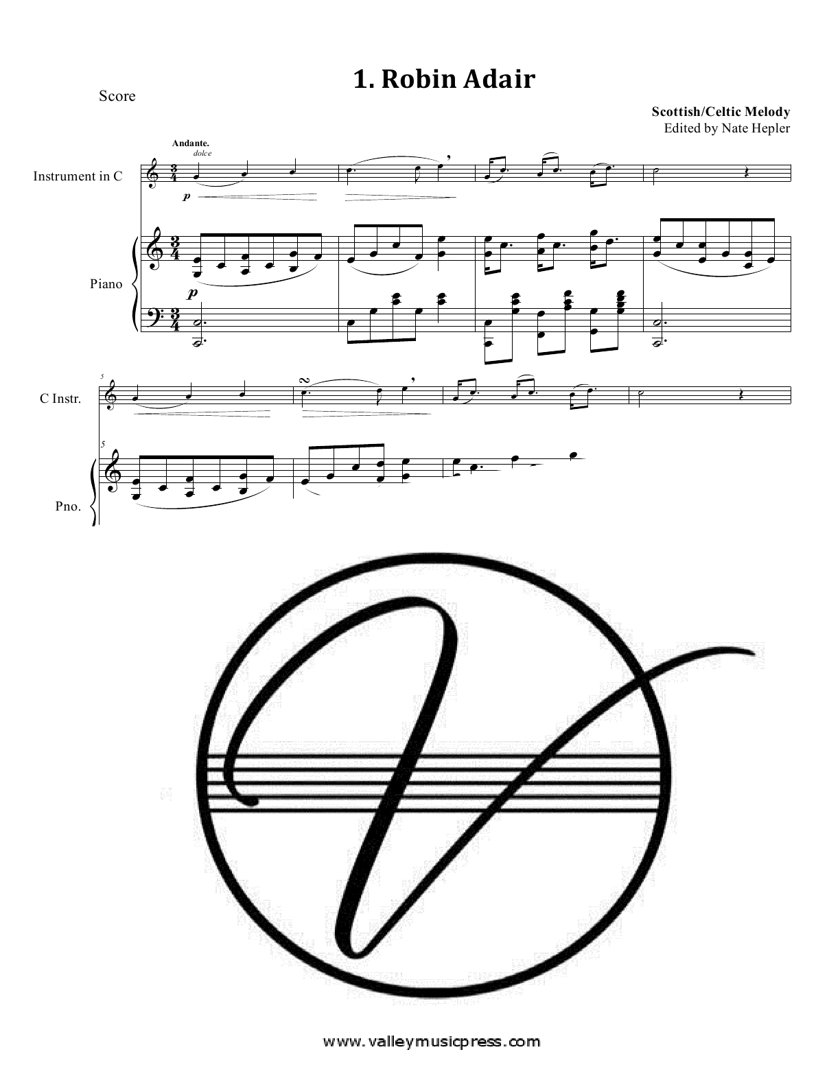 Arban Art of Phrasing Piano Accompaniment Vol. 1 No. 1-25 (C)