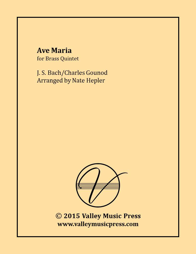 Bach/Gounod - Ave Maria Meditation (Brass Quintet) - Click Image to Close