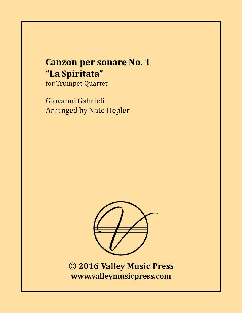 Gabrieli - Canzon per sonare No. 1 (Trumpet Quartet) - Click Image to Close