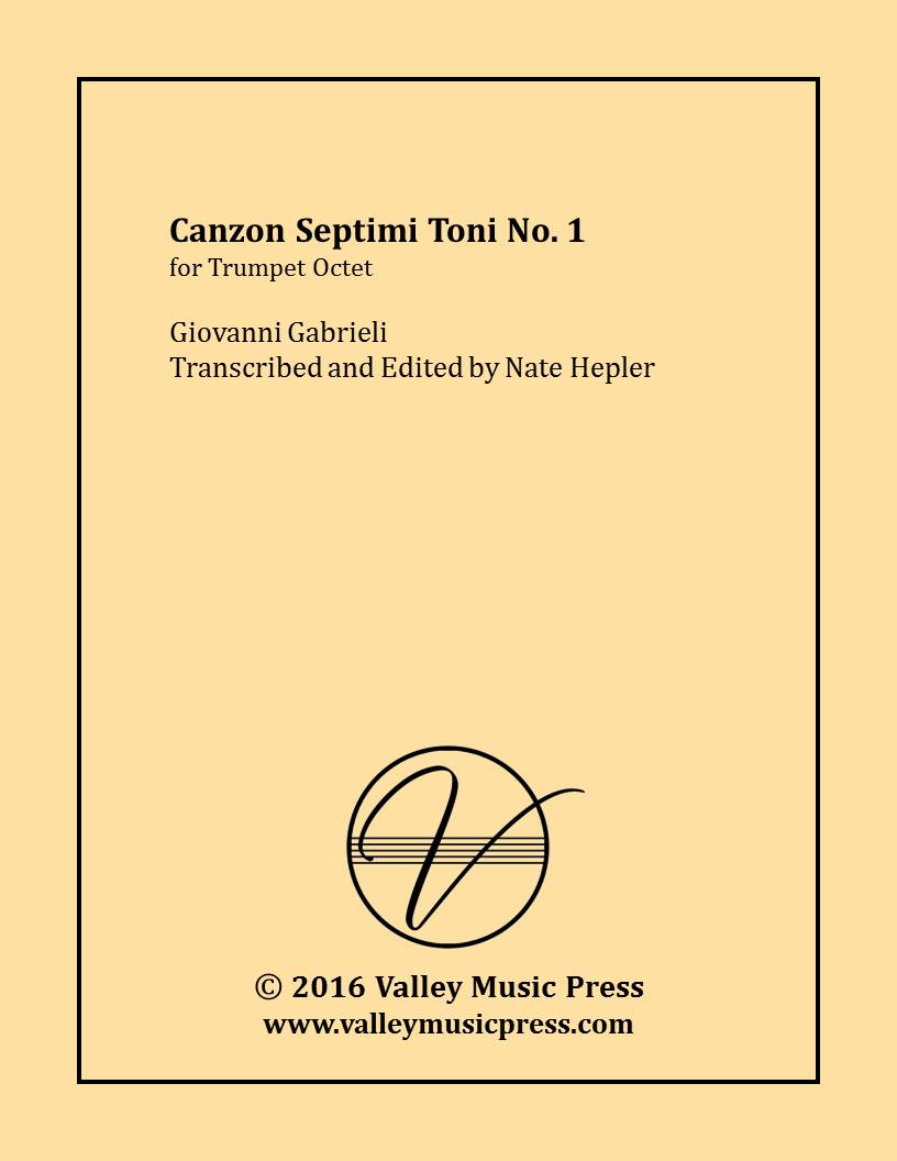 Gabrieli - Canzon septimi toni No. 1 (Trumpet Octet) - Click Image to Close