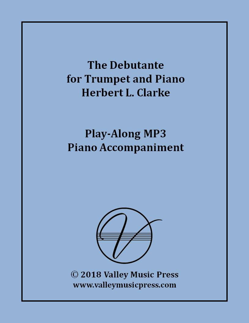 Clarke - The Debutante for Trumpet (MP3 Piano Accompaniment)