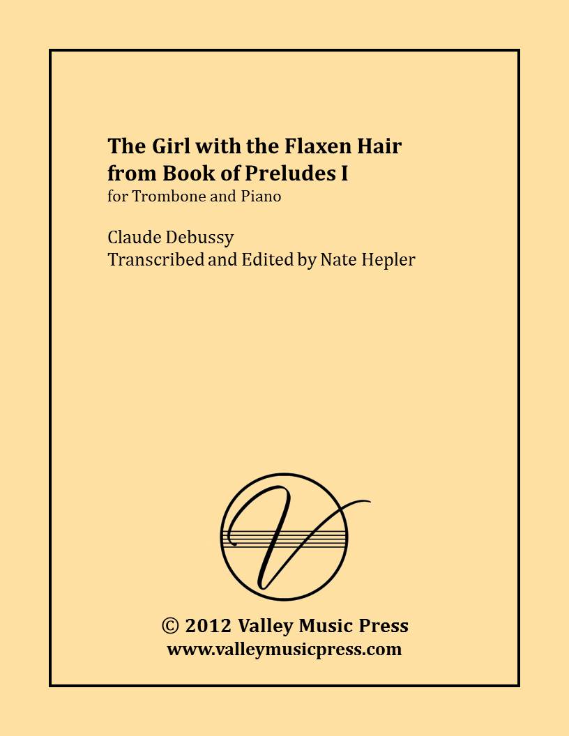 Debussy - Girl with the Flaxen Hair (Trombone and Piano) - Click Image to Close