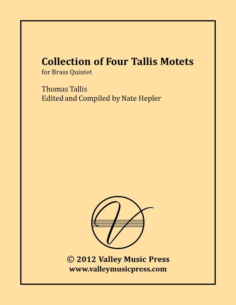Tallis - Collection of Four Tallis Motets (BQ/Quartet)