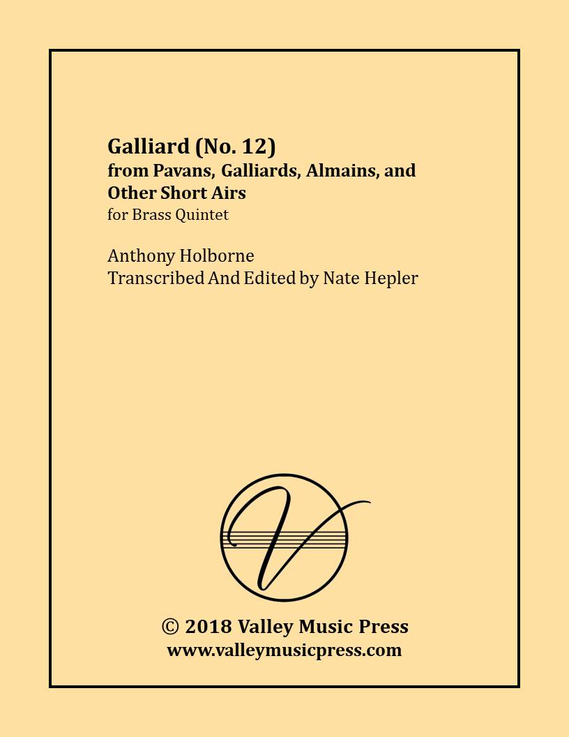 Holborne - No. 12 from PGAA Galliard (BQ)
