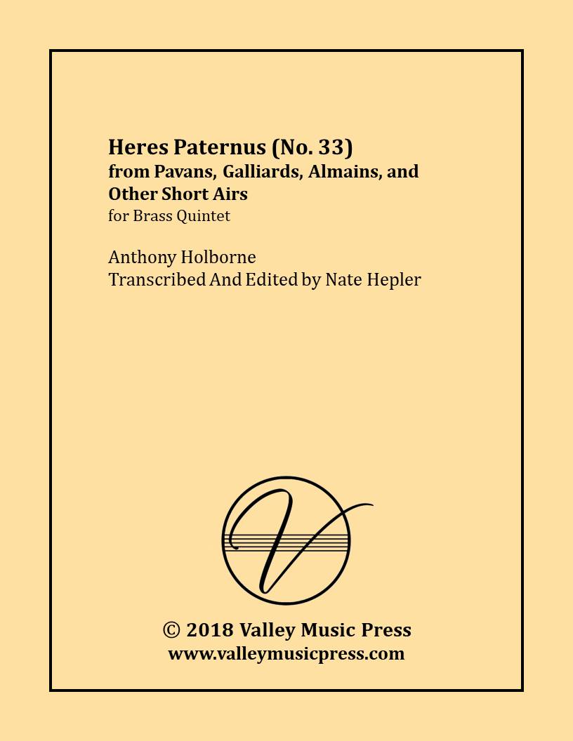 Holborne - No. 33 from PGAA Heres Paternus (BQ) - Click Image to Close