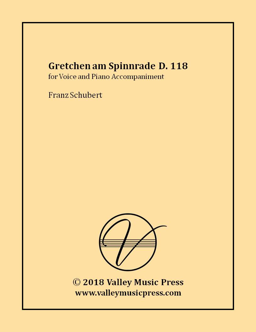 Schubert - Gretchen am Spinnrade Op. 2 D. 118 (Voice)