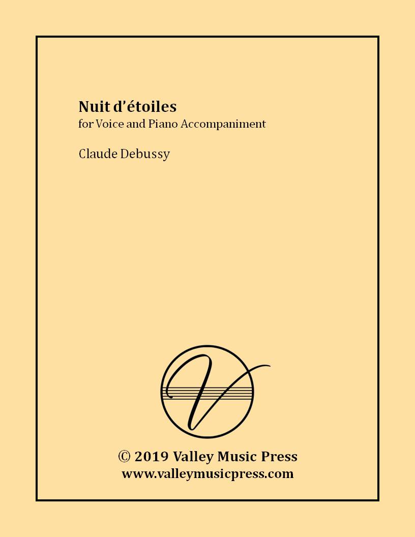 Debussy - Nuit d'etoiles (Voice)