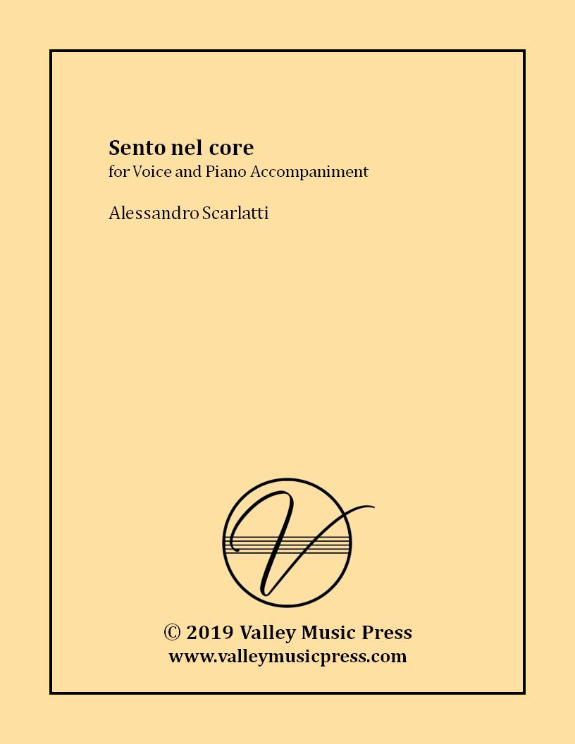 Scarlatti - Sento nel core (Voice) - Click Image to Close