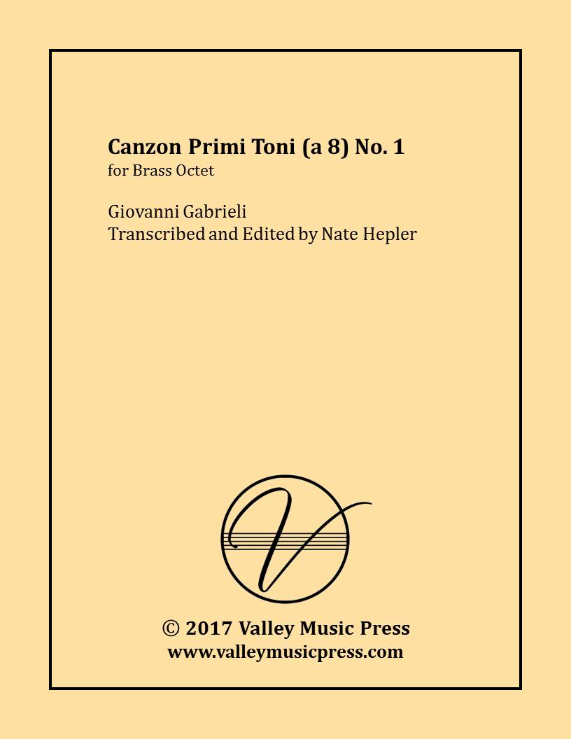 Gabrieli - Canzon primi toni (a 8) No. 1 (Brass Octet)