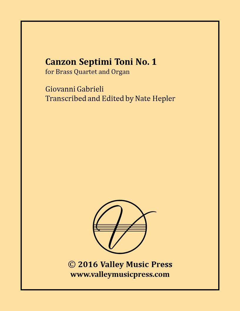 Gabrieli - Canzon septimi toni No. 1 (Brass Quartet & Organ)