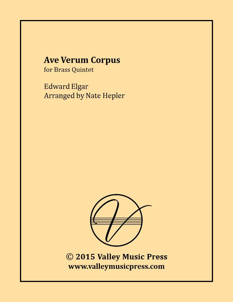 Elgar - Ave Verum Corpus Op. 2 No. 1 (Brass Quintet) - Click Image to Close