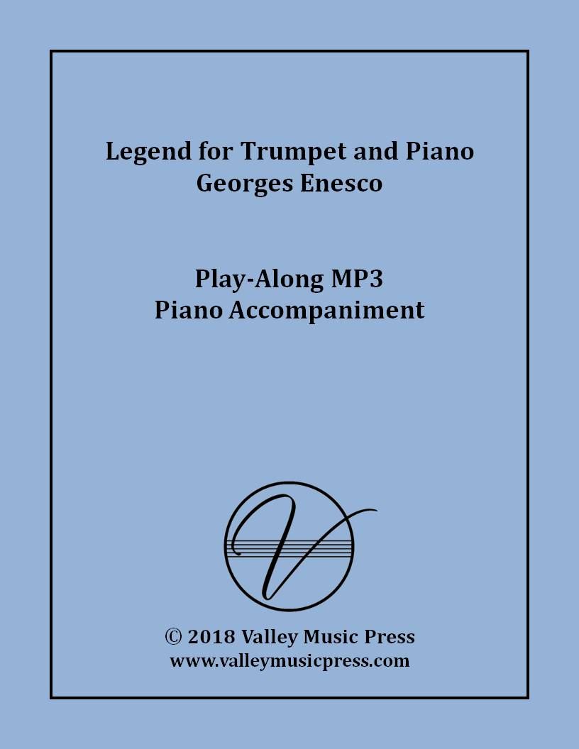 Enesco - Legend for Trumpet (MP3 Piano Accompaniment)