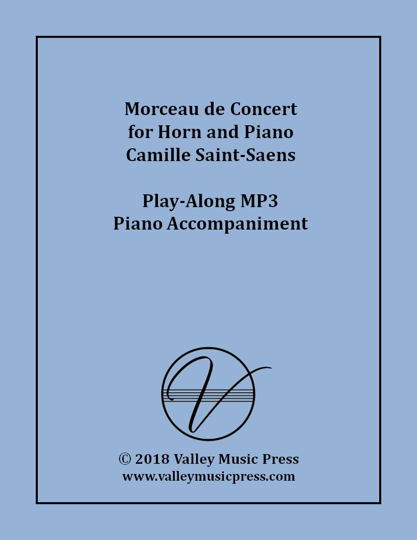 Saint-Saens - Morceau de Concert Horn (MP3 Piano Accompaniment)