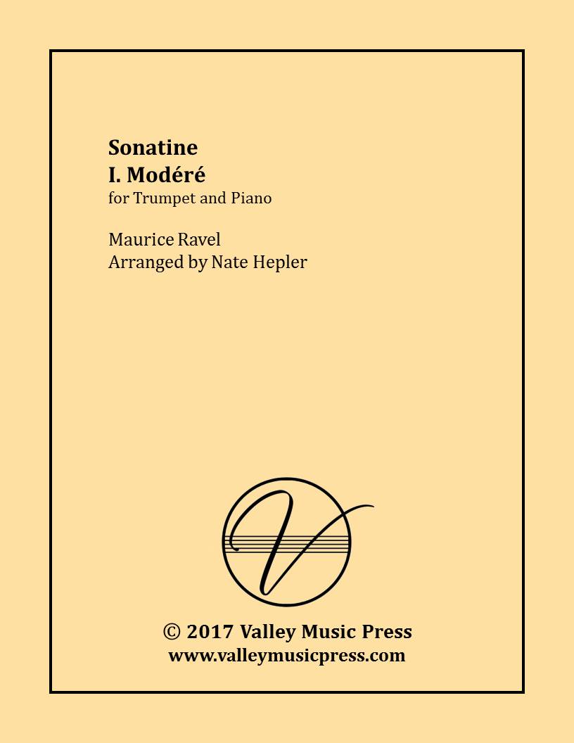 Ravel - Sonatine Modere (Trp & Piano)