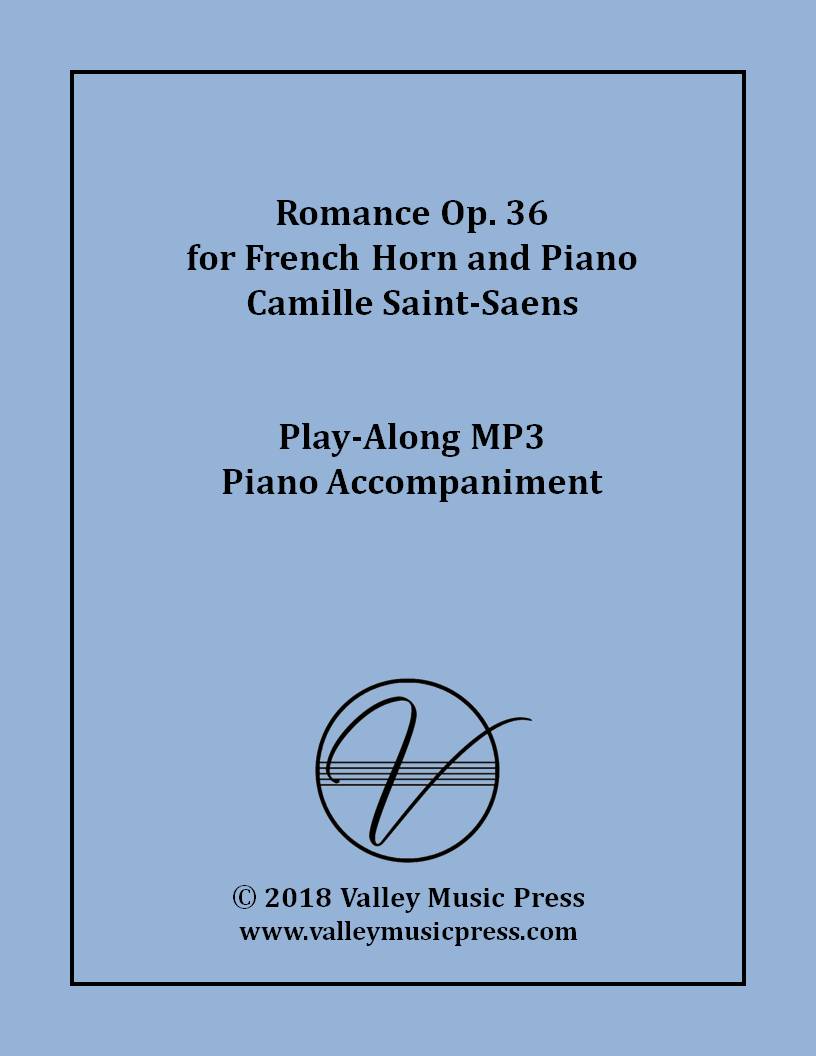 Saint-Saens - Romance Op. 36 for Horn (MP3 Piano Accompaniment)
