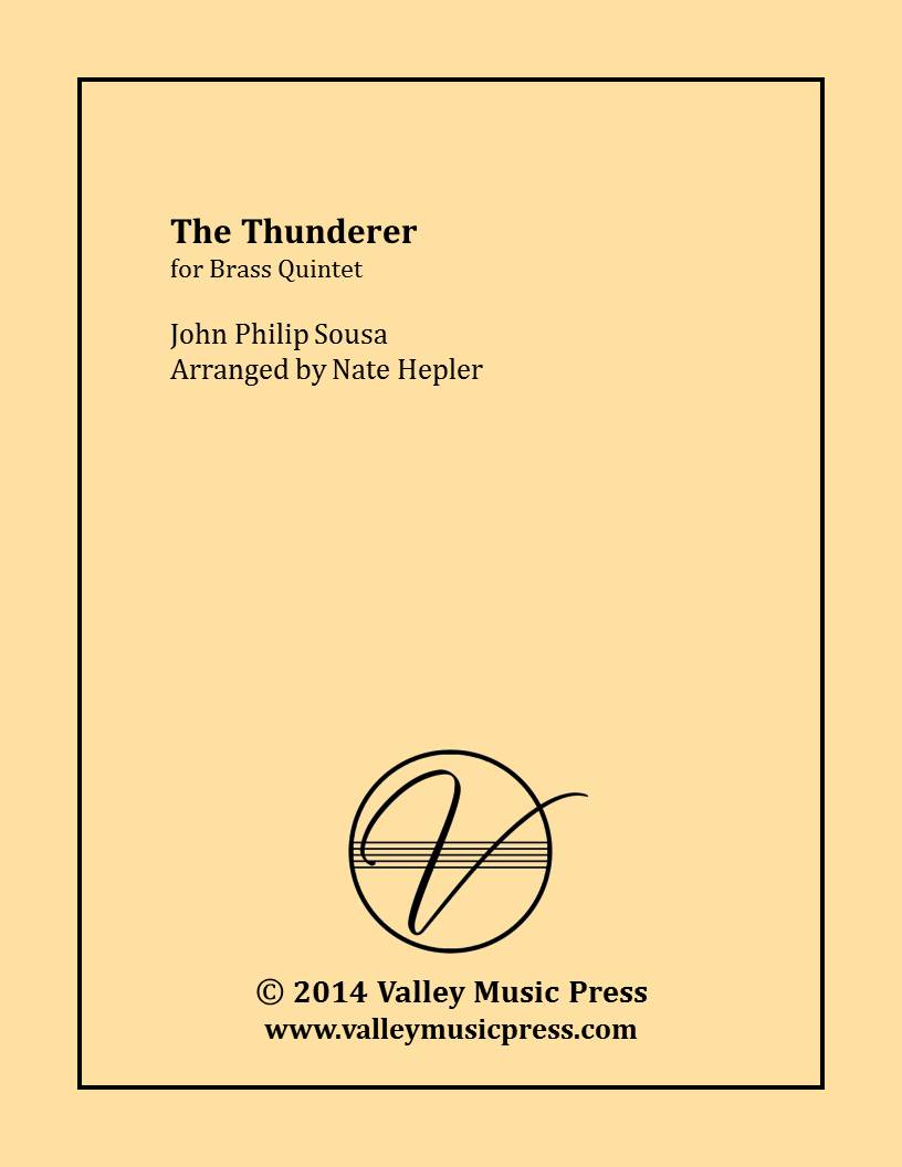 Sousa - The Thunderer (Brass Quintet) - Click Image to Close