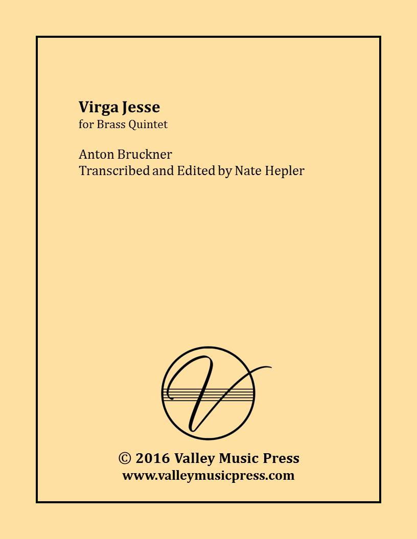 Bruckner - Virga Jesse (Motet) (Brass Quintet) - Click Image to Close