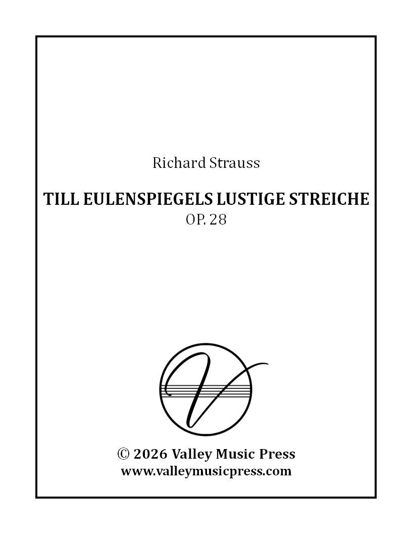 (image for) Strauss - Till Eulenspiegels lustige Streiche (Trumpet Parts)