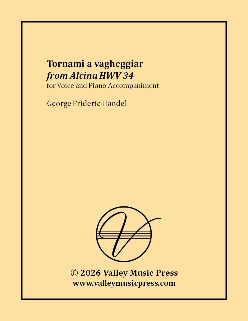 (image for) Handel - Tornami a vagheggiar (Voice)