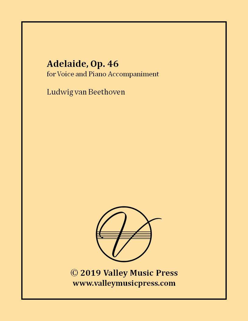 Beethoven - Adelaide Op. 46 (Voice) - Click Image to Close