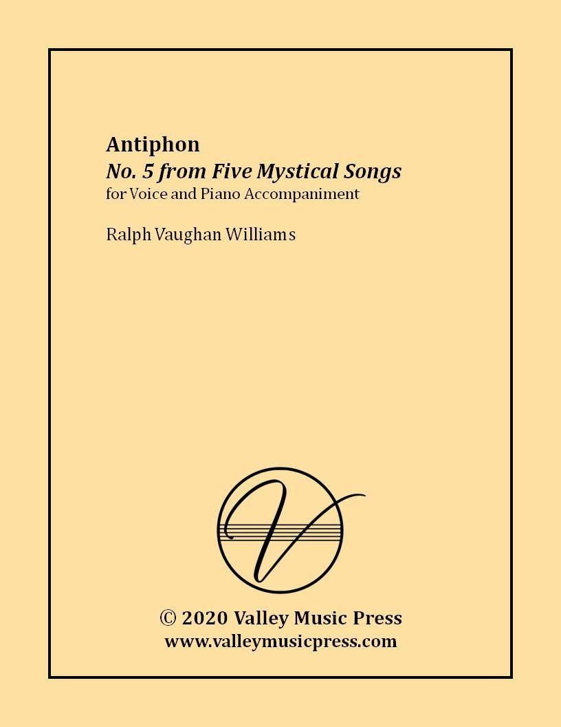 Vaughan Williams - Antiphon (Voice) - Click Image to Close