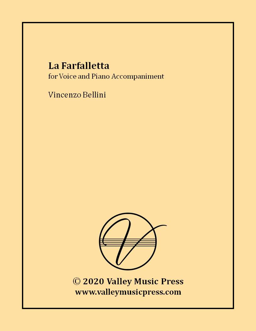 Bellini - La Farfalletta (Voice) - Click Image to Close