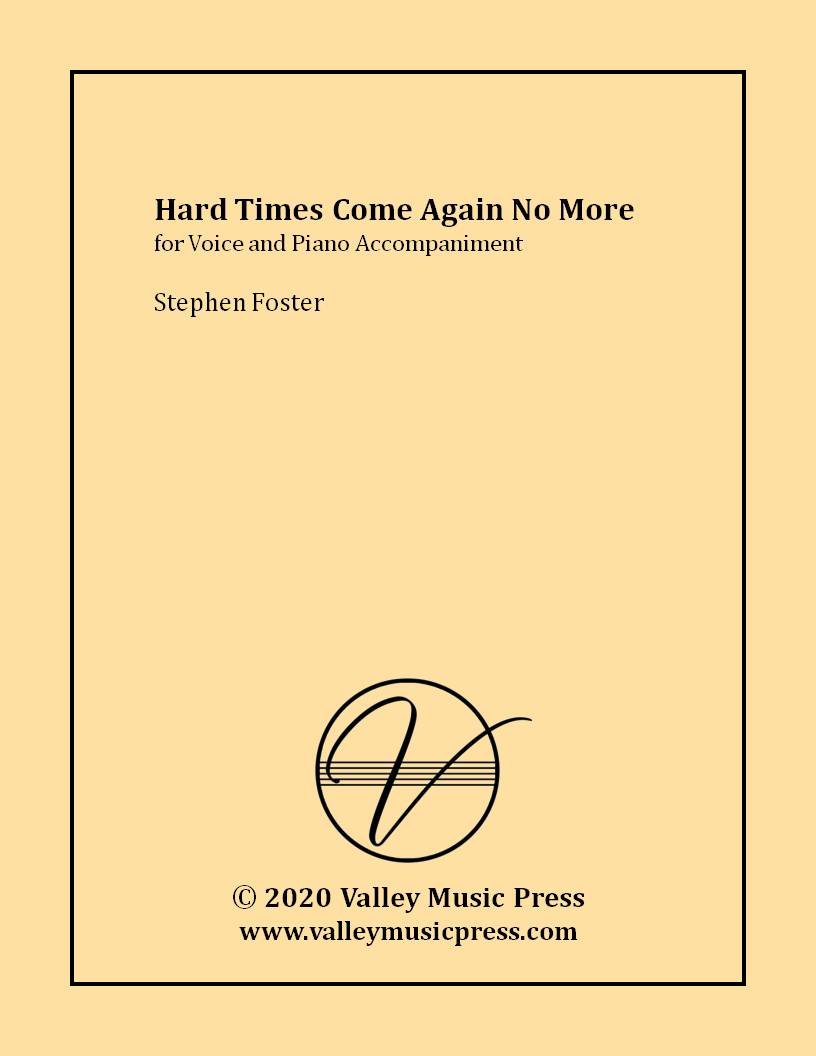 Foster - Hard Times Come Again No More (Voice) - Click Image to Close
