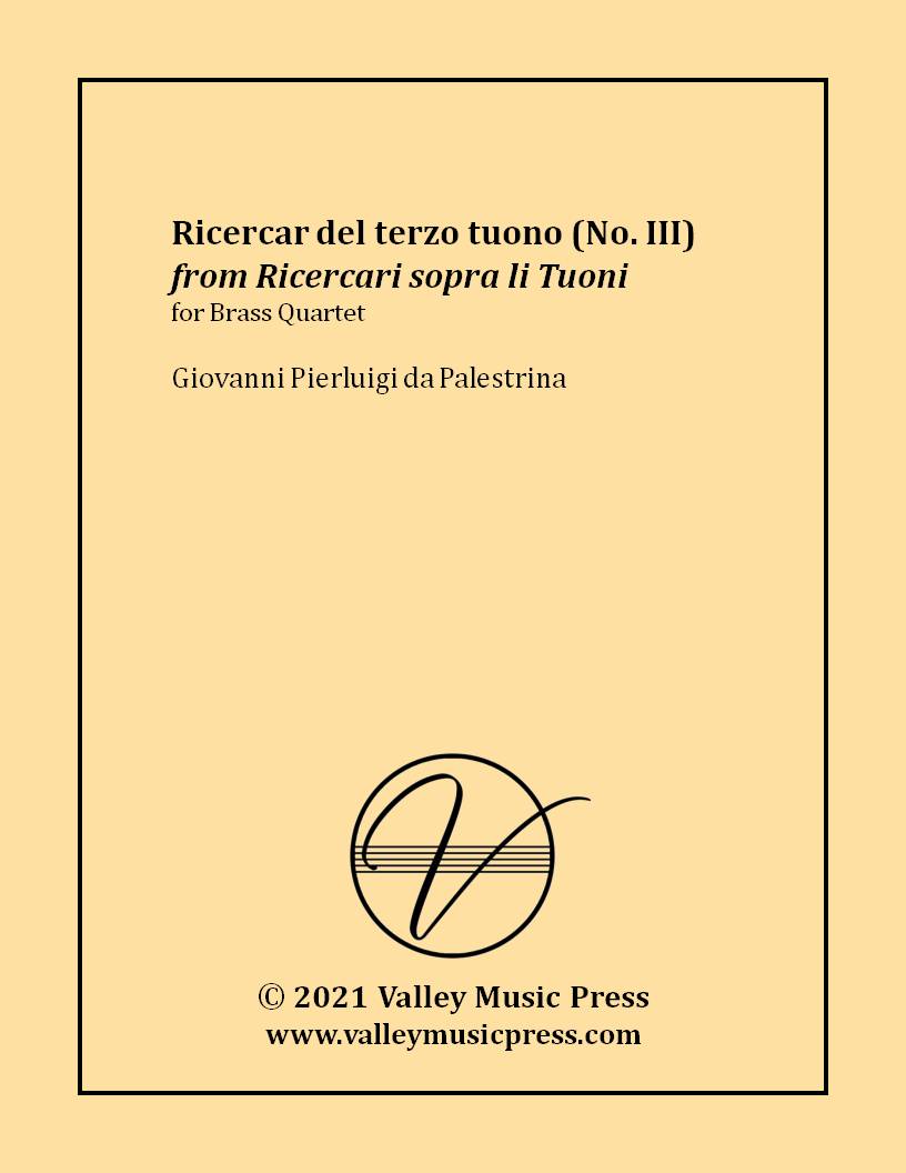 Palestrina - Ricercar del terzo tuono (No. 3) (Brass Quartet)
