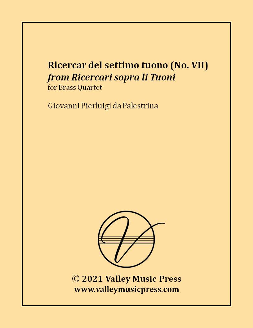 Palestrina - Ricercar del settimo tuono (No. 7) (Brass Quartet)