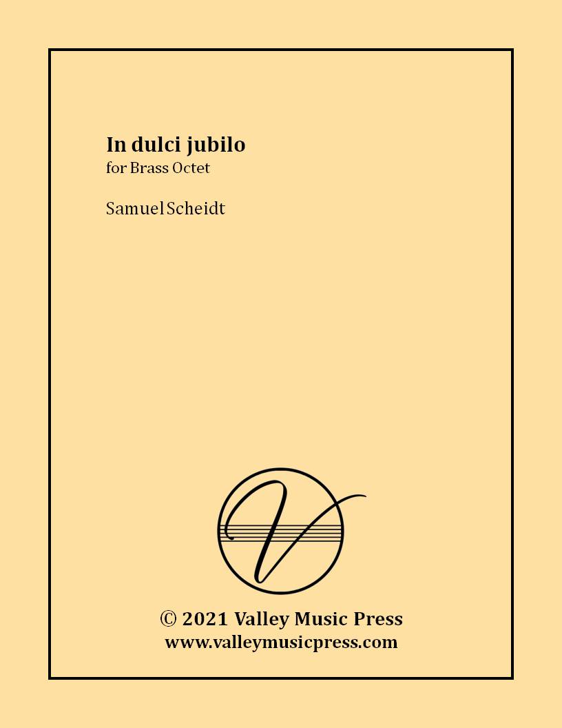 Scheidt - In dulci jubilo (Brass Octet) - Click Image to Close