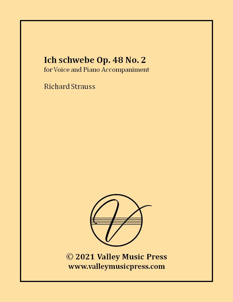 Strauss - Ich schwebe Op. 48 No. 2 (Voice)
