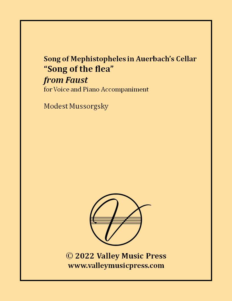 Mussorgsky - Song of the flea (Voice)