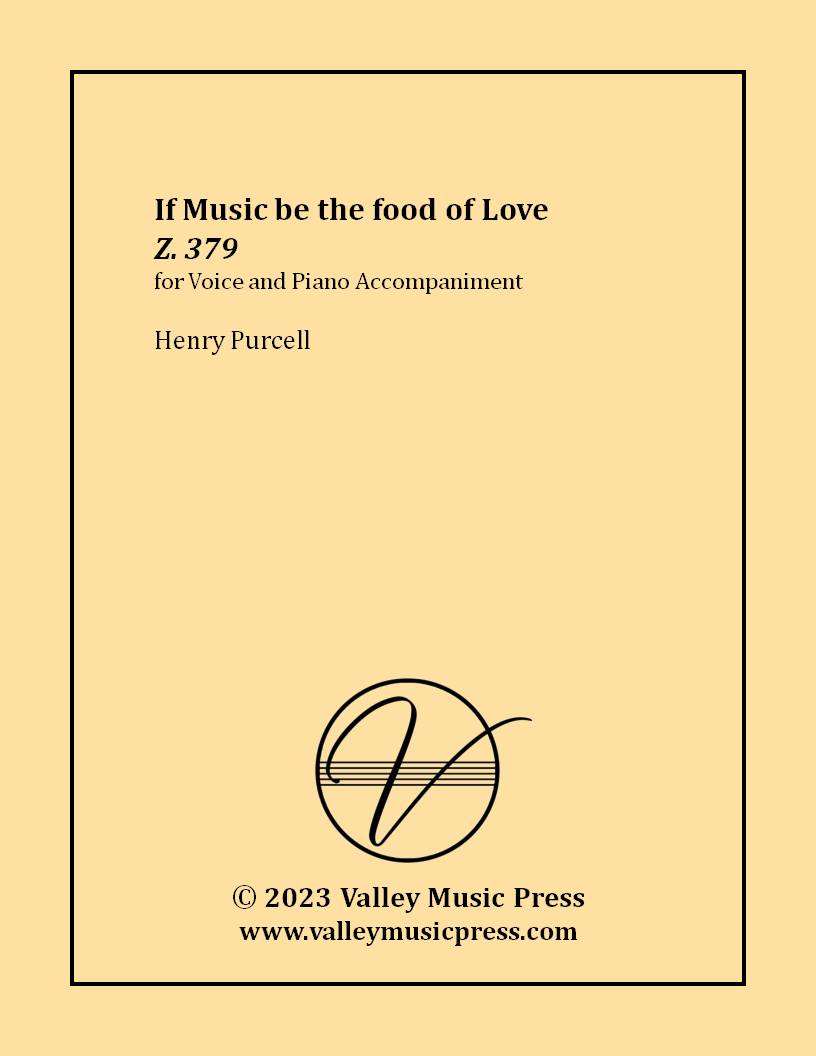 Purcell - If Music be the food of Love Z. 379 (Voice)