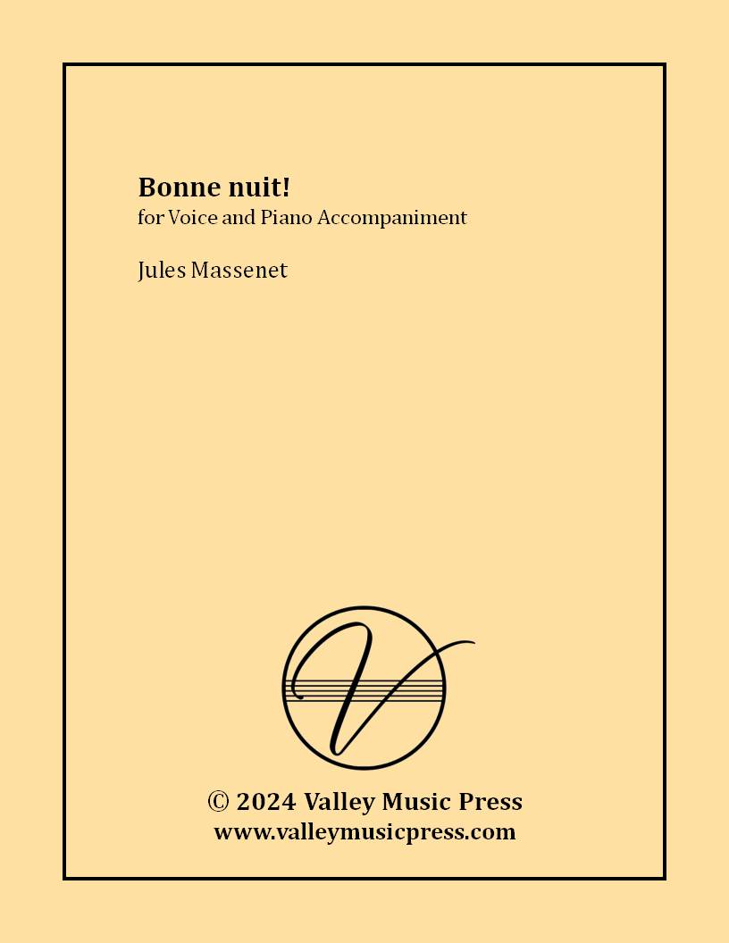 Massenet - Bonne nuit! (Voice) - Click Image to Close