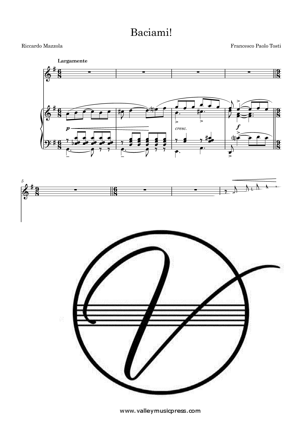 Tosti - Baciami! (Voice)